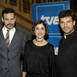 Adriana Urgarte, Rodolfo Sancho y Roberto Enríquez en 'La Señora'