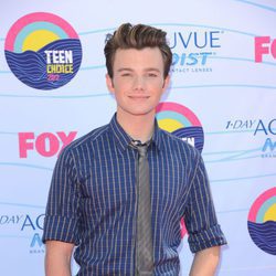 Chris Colfer en la gala de los Teen Choice Awards 2012