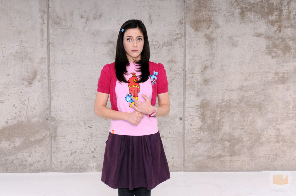 Ruth Núñez interpreta a una chica invidente en 'Frágiles'