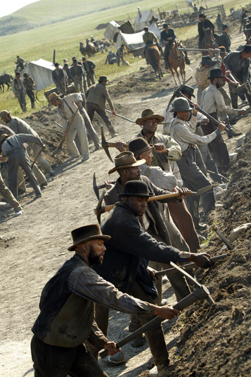 Escena de la serie 'Infierno sobre ruedas' que emite Antena 3
