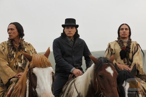 Eddie Spears en una escena de 'Infierno sobre ruedas'