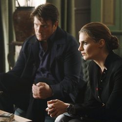 Castle y Gina en una escena de 'El tesoro'