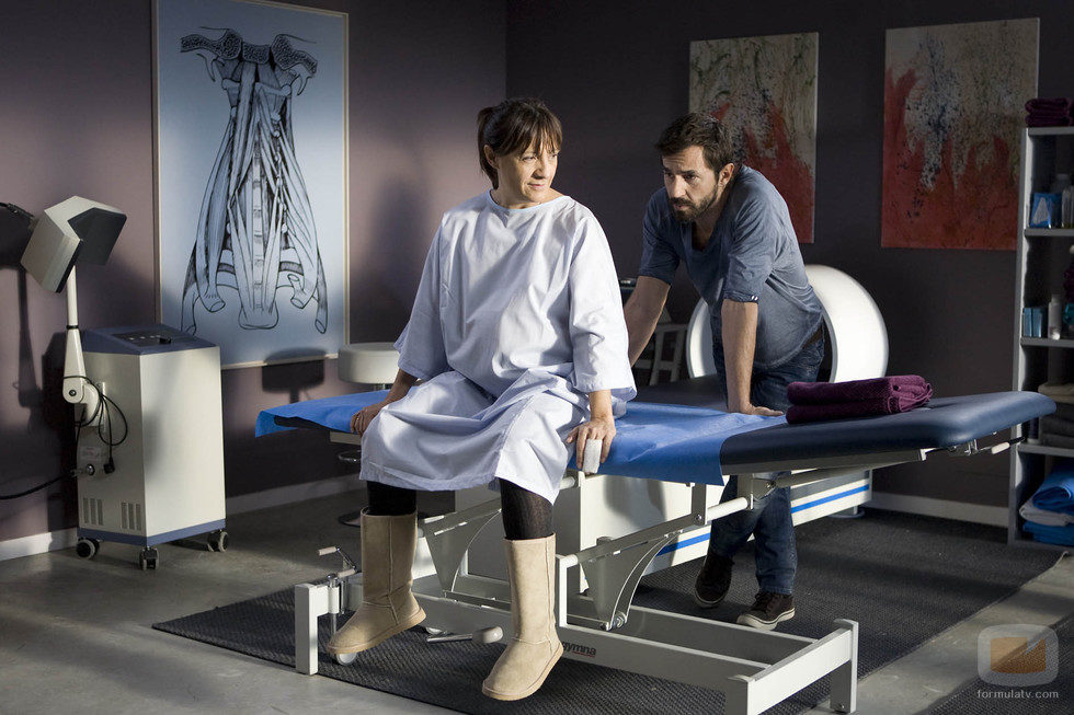 Santi Millán y Blanca Portillo en 'Frágiles'