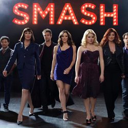 El elenco de 'Smash' al completo