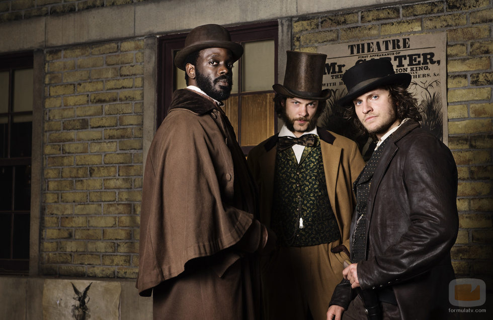 Kevin Corcoran, Freeman y Morehouse, en 'Copper'