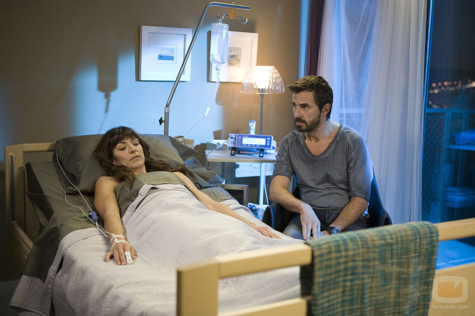 Pablo visita a Ana, tras su ingreso en el hospital