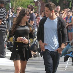 Dean Geyer y Lea Michele, amor a primera vista en 'Glee'