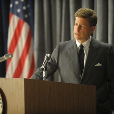 El presidente Kennedy pronuncia un discurso