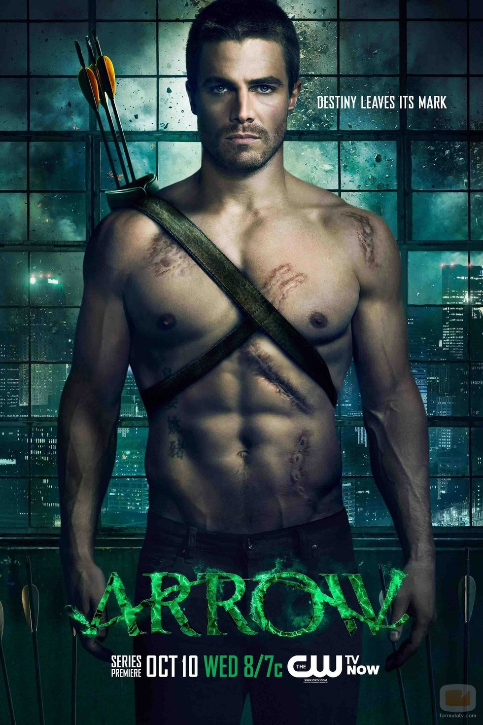Poster promocional de 'arrow'