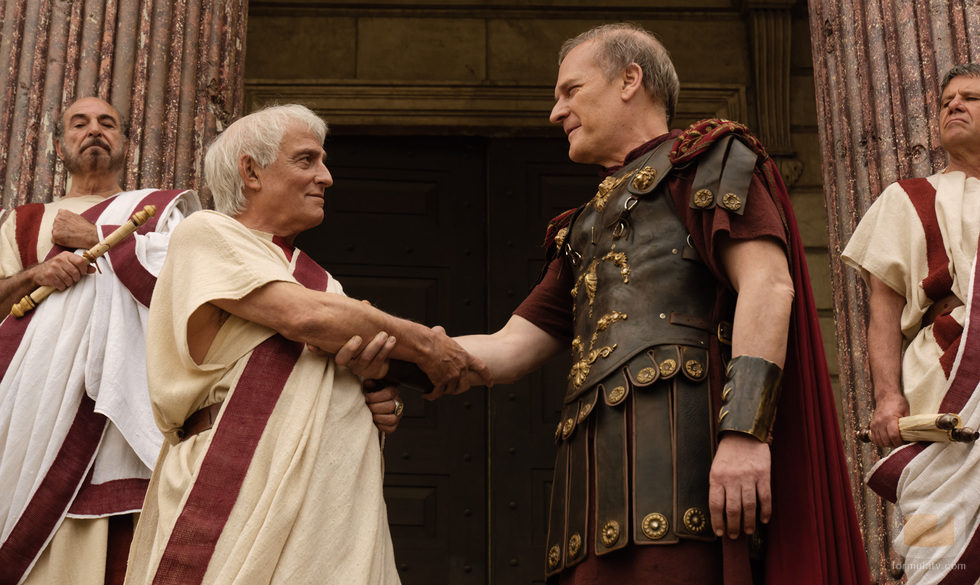 Pepe Sancho y Lluis Homar en 'Imperium'