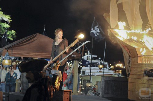 Bethany Joy Galeotti como Haley James Scott en la novena temporada de 'One Tree Hill'