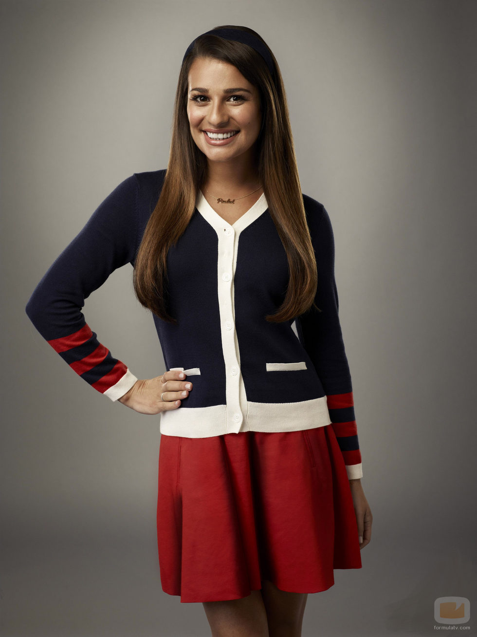 Lea Michele es Rachel Berry en la cuarta temporada de 'Glee'
