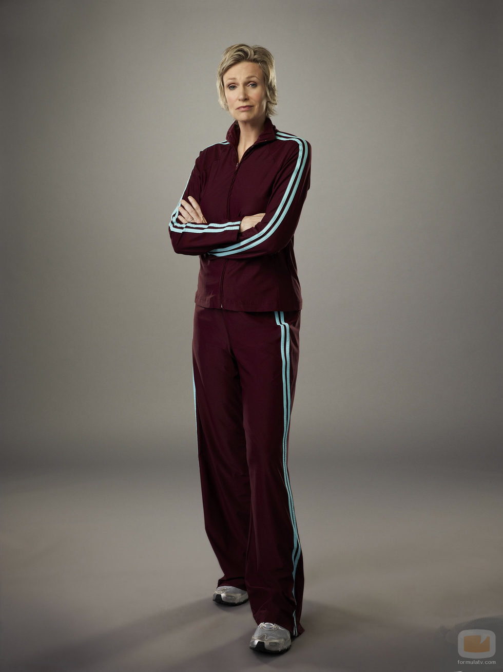 Jane Lynch vuelve a ponerse en la piel de Sue Sylvester en la cuarta temporada de 'Glee'