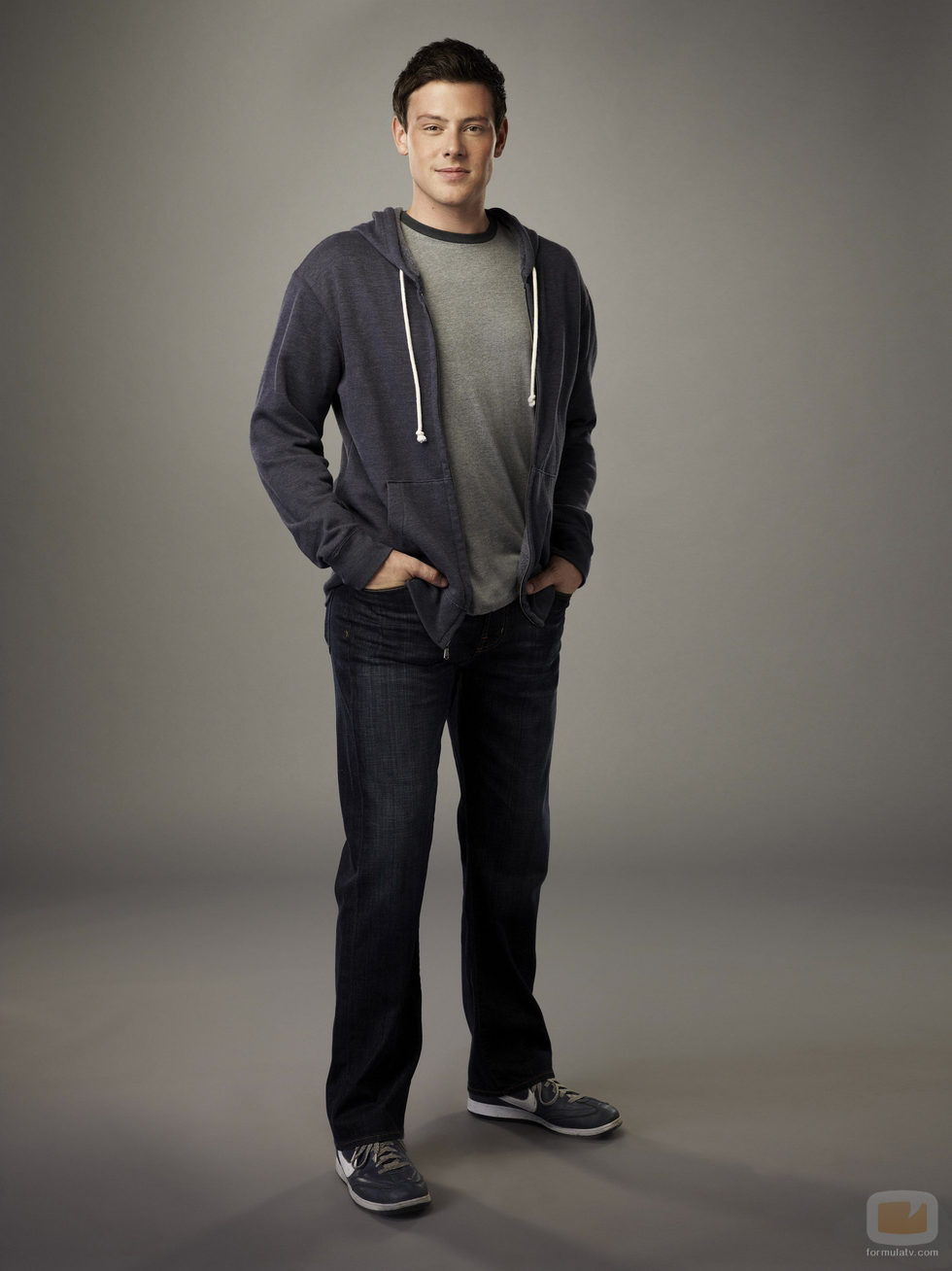 Cory Monteith es Finn Hudson en la cuarta temporada de 'Glee'
