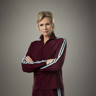 La entrenadora Sue Sylvester en la cuarta temporada de 'Glee'