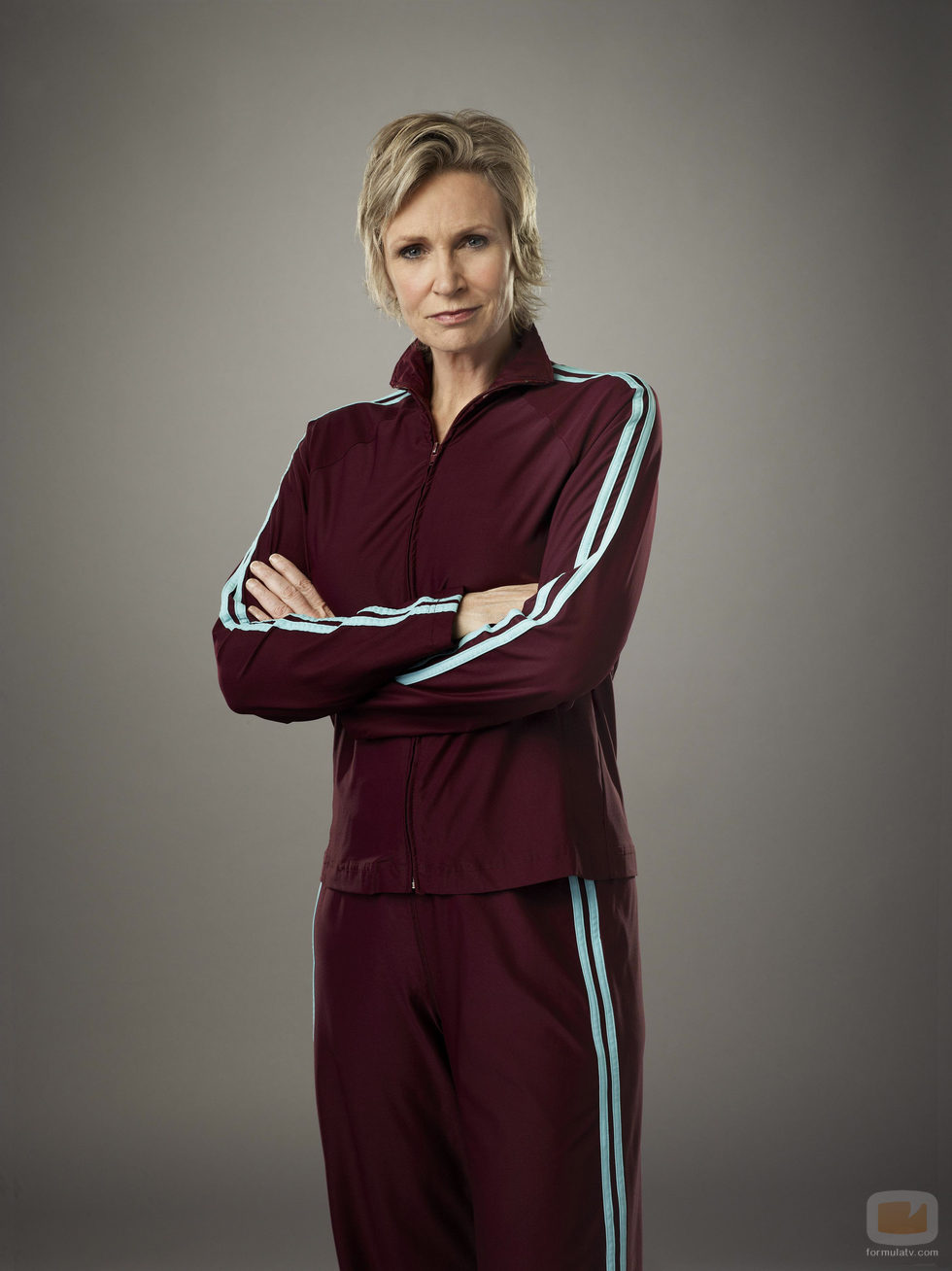 La entrenadora Sue Sylvester en la cuarta temporada de 'Glee'