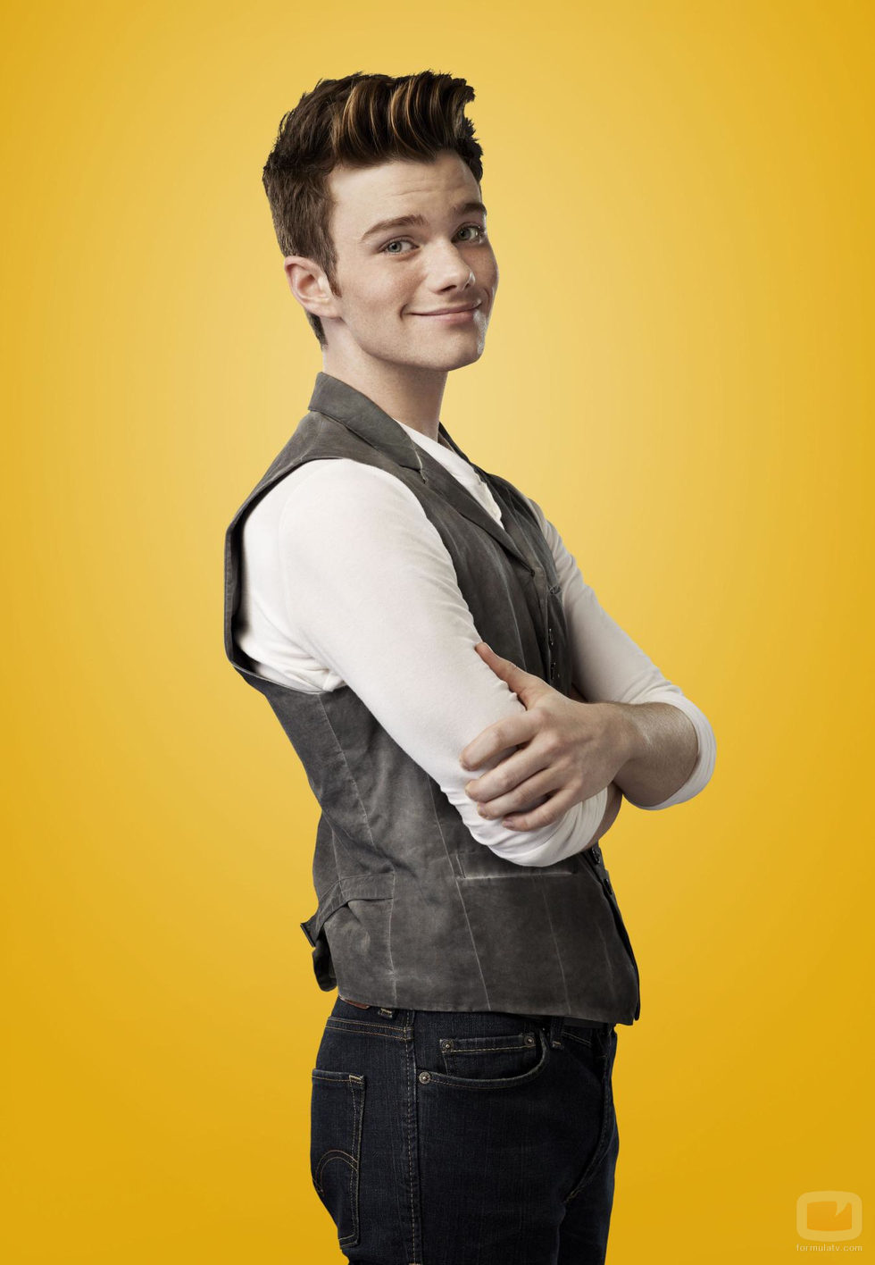 Chris Colfer es Kurt Hummel en la cuarta temporada de 'Glee'