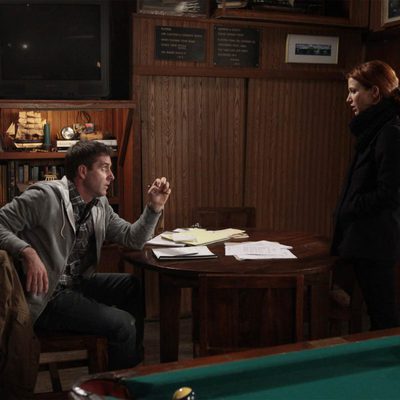 Poppy Montgomery en una escena del capítulo "El próximo mar"