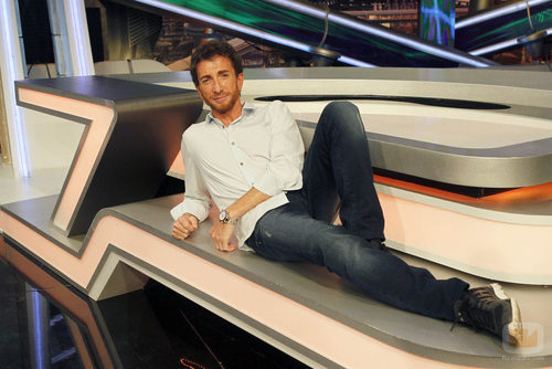 Pablo Motos en el plató de 'El hormiguero' en su séptima temporada