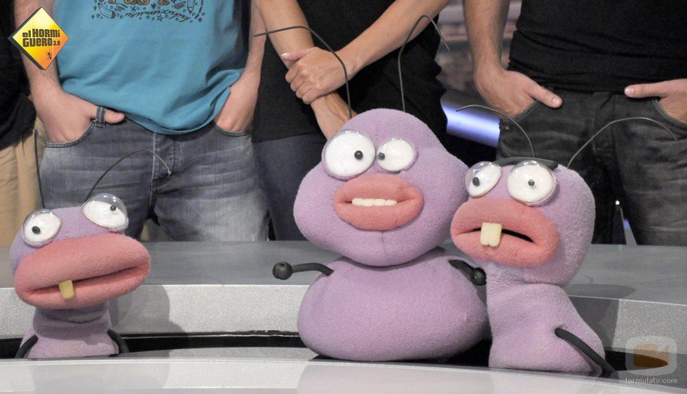 Barrancas, Petancas y Trancas, las hormigas de 'El hormiguero'