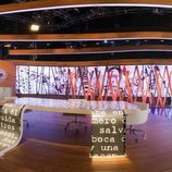 Plató de 'El intermedio' en su séptima temporada