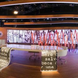 Plató de 'El intermedio' en su séptima temporada