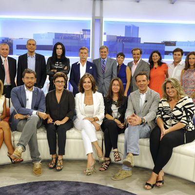 Ana Rosa Quintana y su equipo de colaboradores