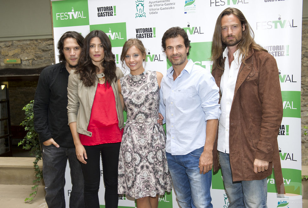 Los protagonistas de 'Isabel' presentan la serie en el FesTVal de Vitoria 2012