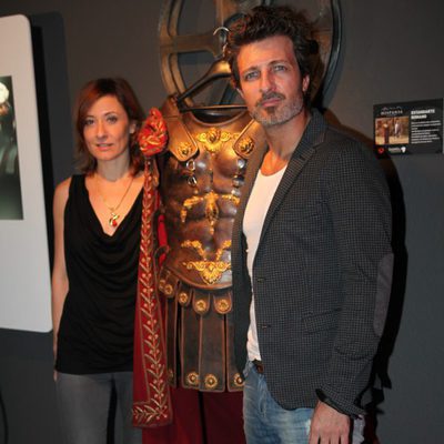 Nathalie Poza y Jesús Olmedo de 'Imperium', en el FesTVal 2012