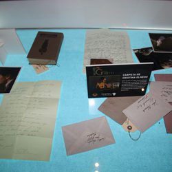 La carpeta de Cristina Olmedo de 'Gran Hotel' en el FesTVal 2012