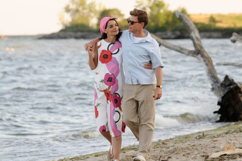 Jack y Jackie Kennedy dan un paseo por la playa