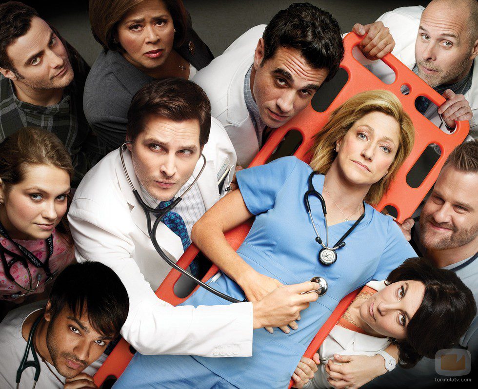 Imagen promocional de la cuarta temporada de 'Nurse Jackie'