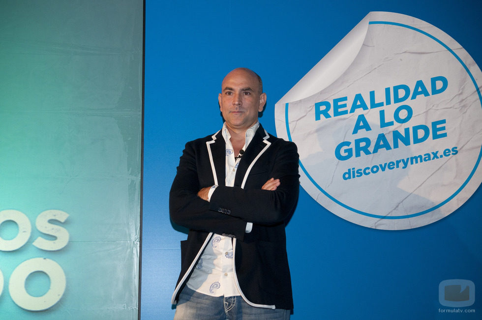 Fernando Jerez durante la presentación de la nueva temporada de Discovery MAX