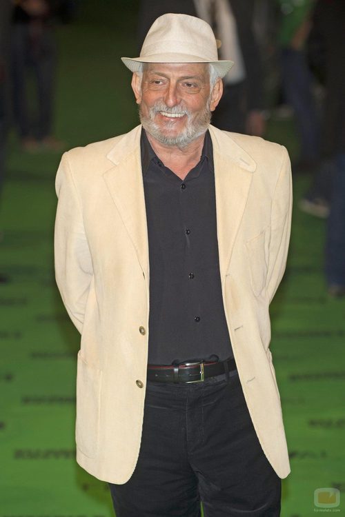 Pepe Sancho, en la alfombra verde del FesTVal de Vitoria