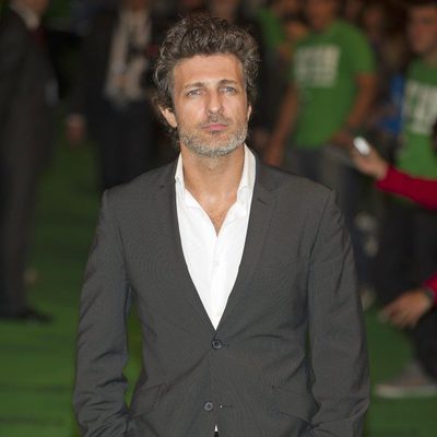 Jesús Olmedo posa en la alfombra verde del FesTVal de Vitoria