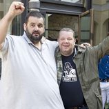 Los cocineros Alberto Chicote y David de Jorge en el FesTVal