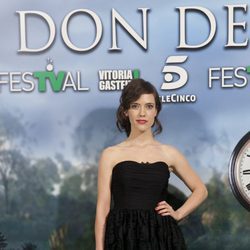 Itsaso Arana posa antes de la premiere de 'El don de Alba' en el FesTVal de Vitoria