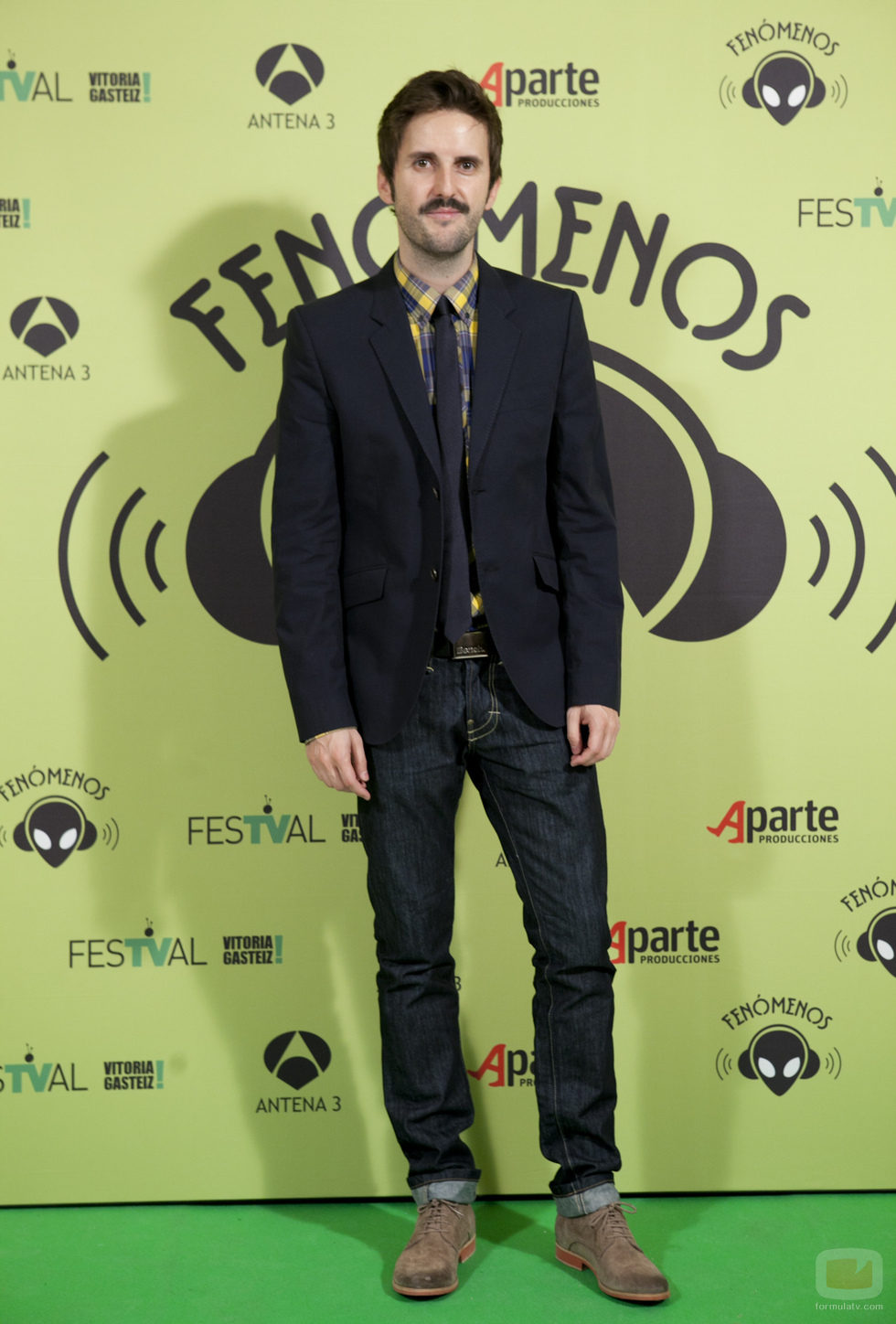 Julián López en el estreno de 'Fenómenos' en el FesTVal 2012
