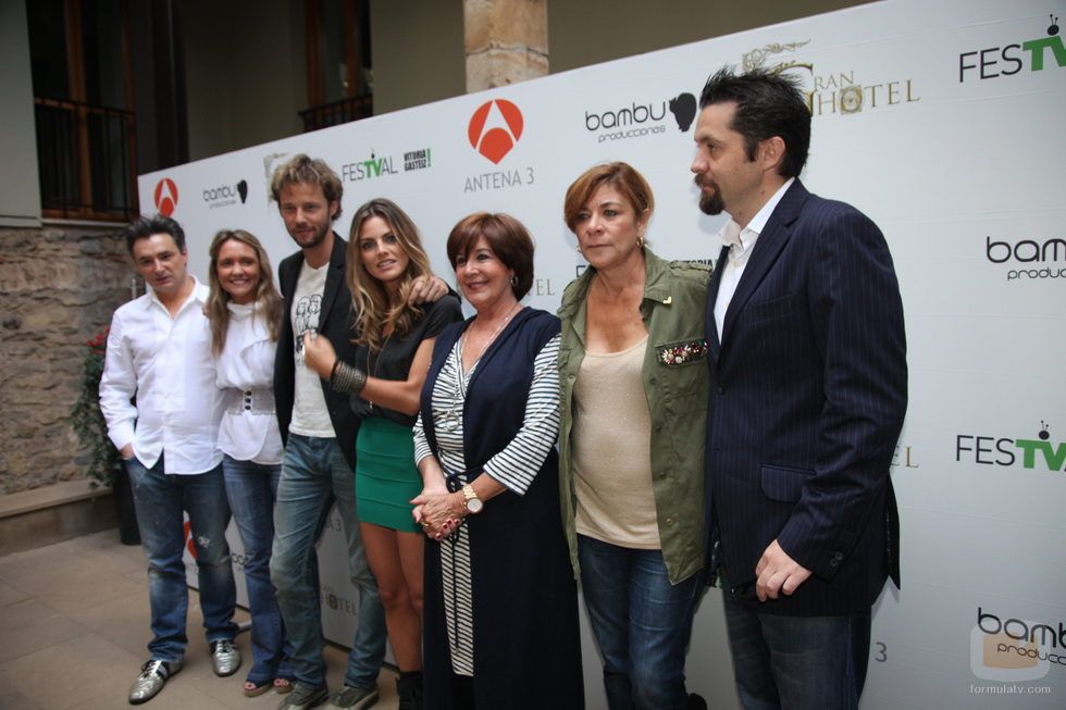 Presentación de la segunda temporada de 'Gran Hotel' en el FesTVal de Vitoria 2012