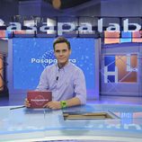 Christian Gálvez en el nuevo plató de 'Pasapalabra'