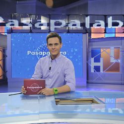 Christian Gálvez en el nuevo plató de 'Pasapalabra'