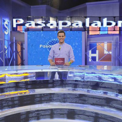 Christian Gálvez, en el nuevo decorado de 'Pasapalabra'