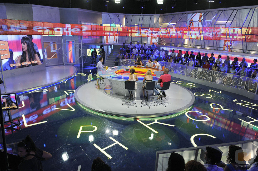 Vista general del nuevo plató de 'Pasapalabra'