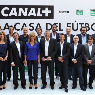 El equipo de deportes de Canal+ en la presentación de la nueva temporada