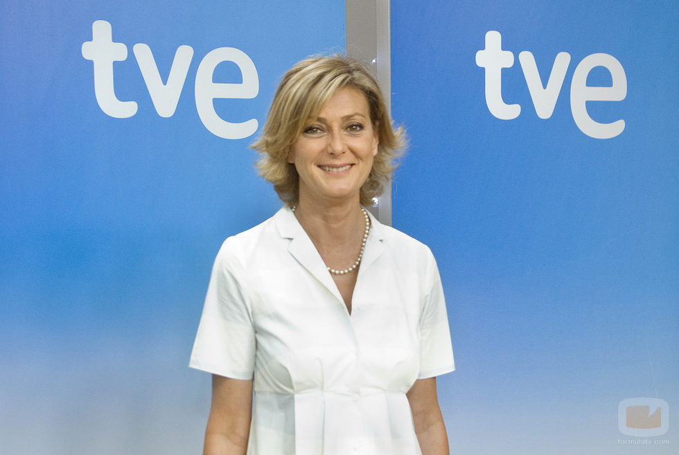 Montse Abbad, directora de La 2, en la presentación de la cadena