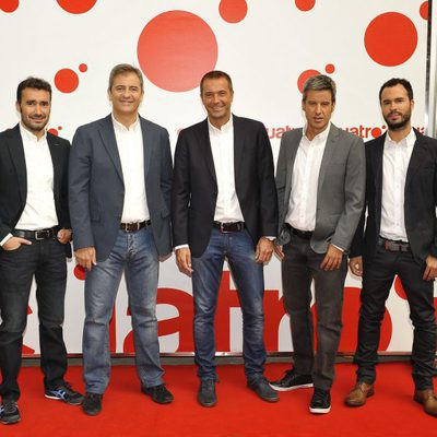 Juanma Castaño, Manolo Lama, Manu Carreño, Nico Abad y Luis García