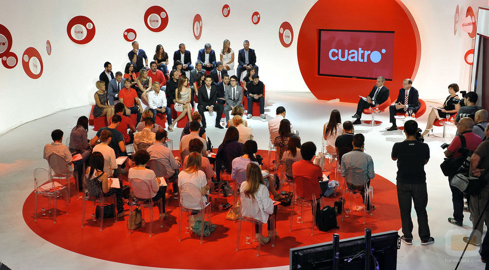 Rueda de prensa de Cuatro