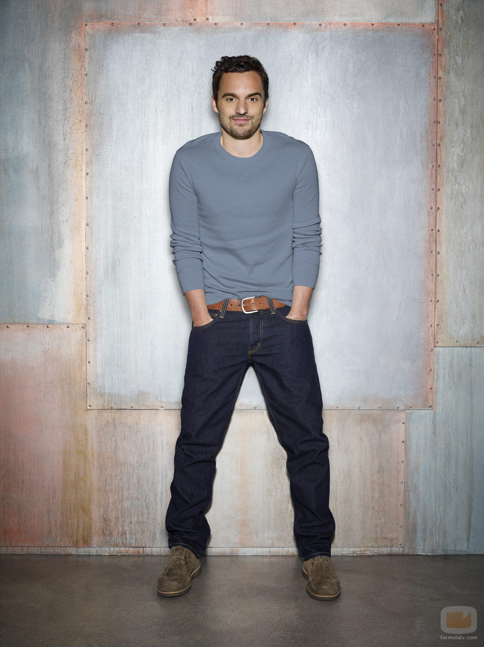 Jake Johnson en la segunda temporada de 'New Girl'