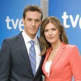 Diego Losada y Lara Siscar, presentadores de 'La tarde en 24h'