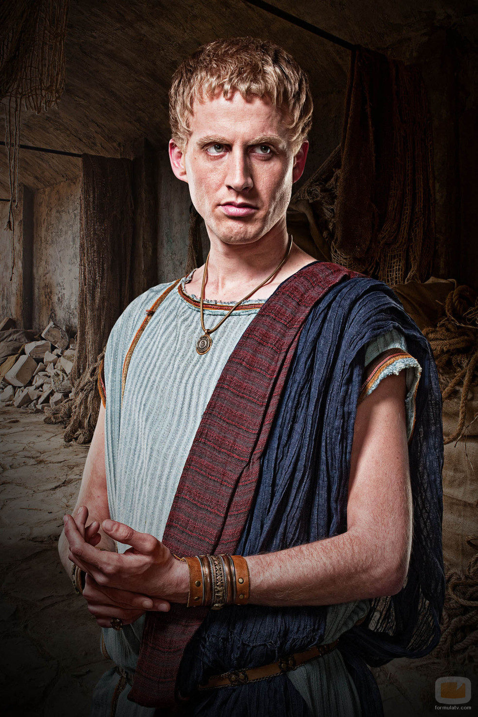 Gareth Williams es Vettius en 'Spartacus: Dioses de la arena'
